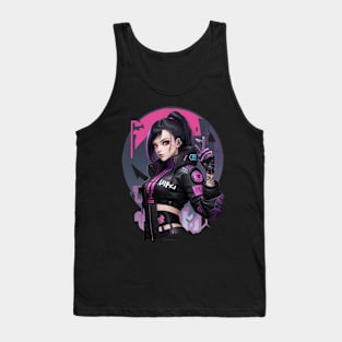 cyber girl Tank Top